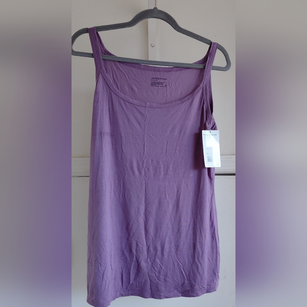 Jockey Supersoft Mauve Women's Tank Top Size XXL